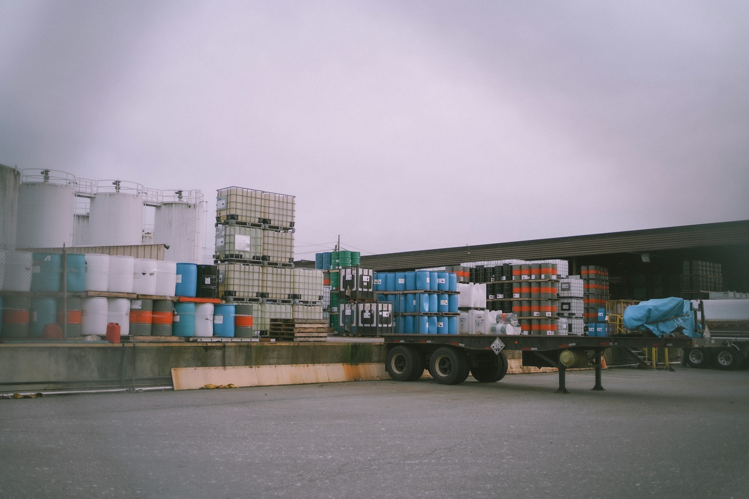 Industrial cargo handled as a project.
